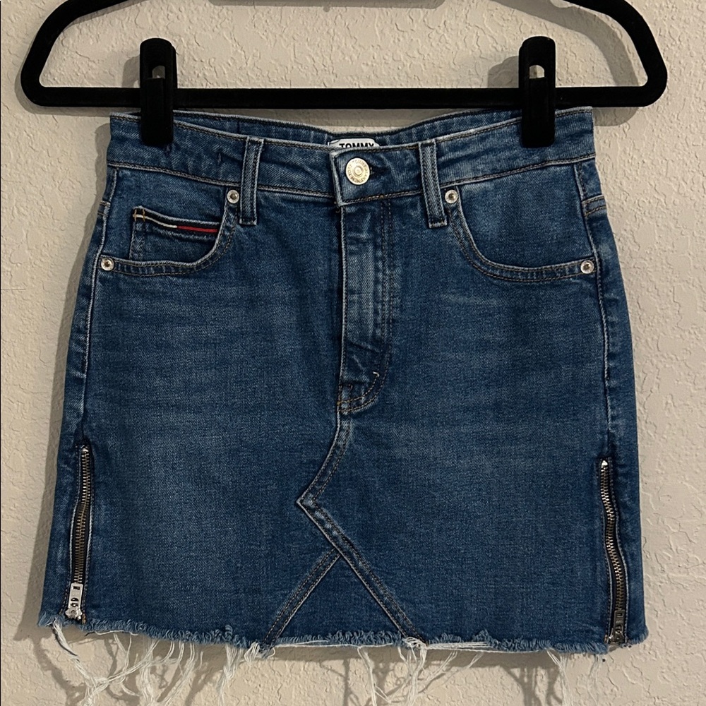 Tommy Jeans Denim Mini Skirt